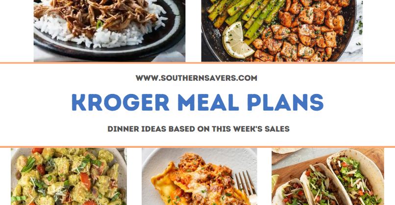 kroger meal plans