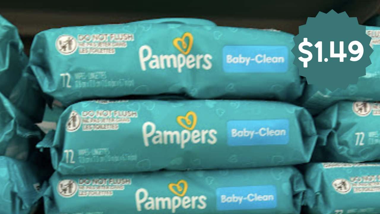 1.49 Pampers Wipes with Kroger eCoupon Southern Savers