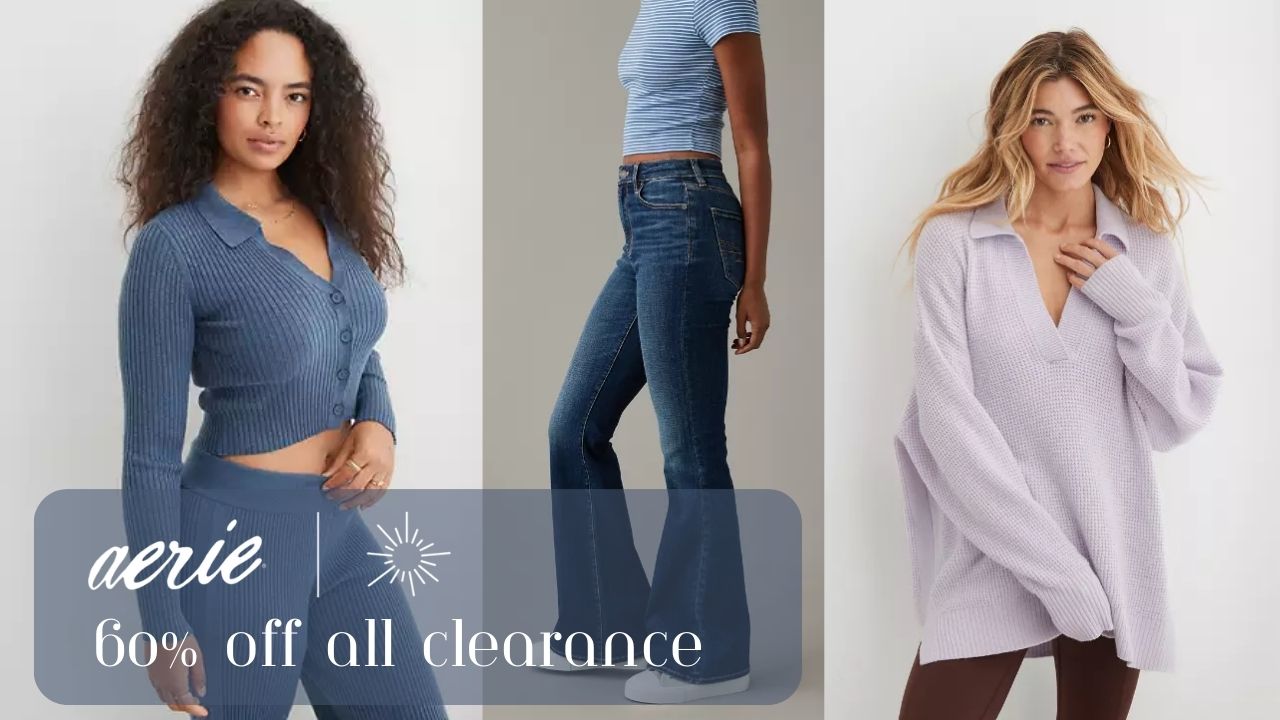 Aerie | Extra 60% Off ALL Clearance Items! :: Southern Savers