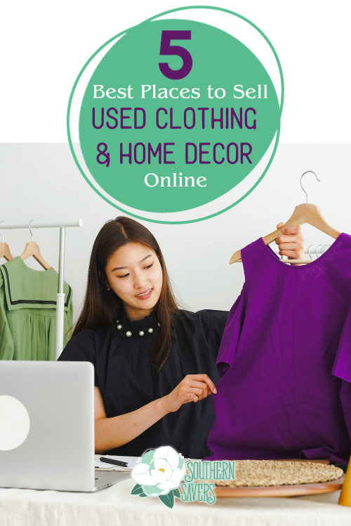 Is your house feeling cluttered after the holidays? Here are the 5 best places to sell used clothing and home decor online! 