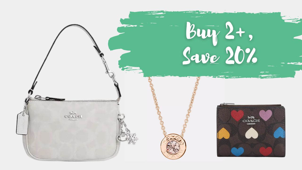 Coach Outlet | Extra 20% Off When You Buy 2+ Gifts :: Southern Savers