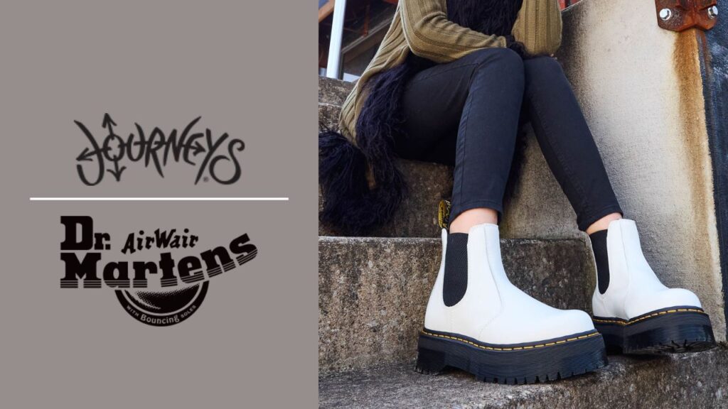 Journeys | 55% Off Dr. Martens + $5 off $25 Coupon :: Southern Savers