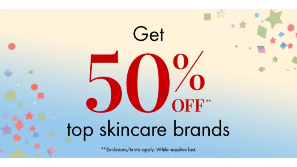 Kohl's Sephora 50 Off Top Skin Care Products Southern Savers