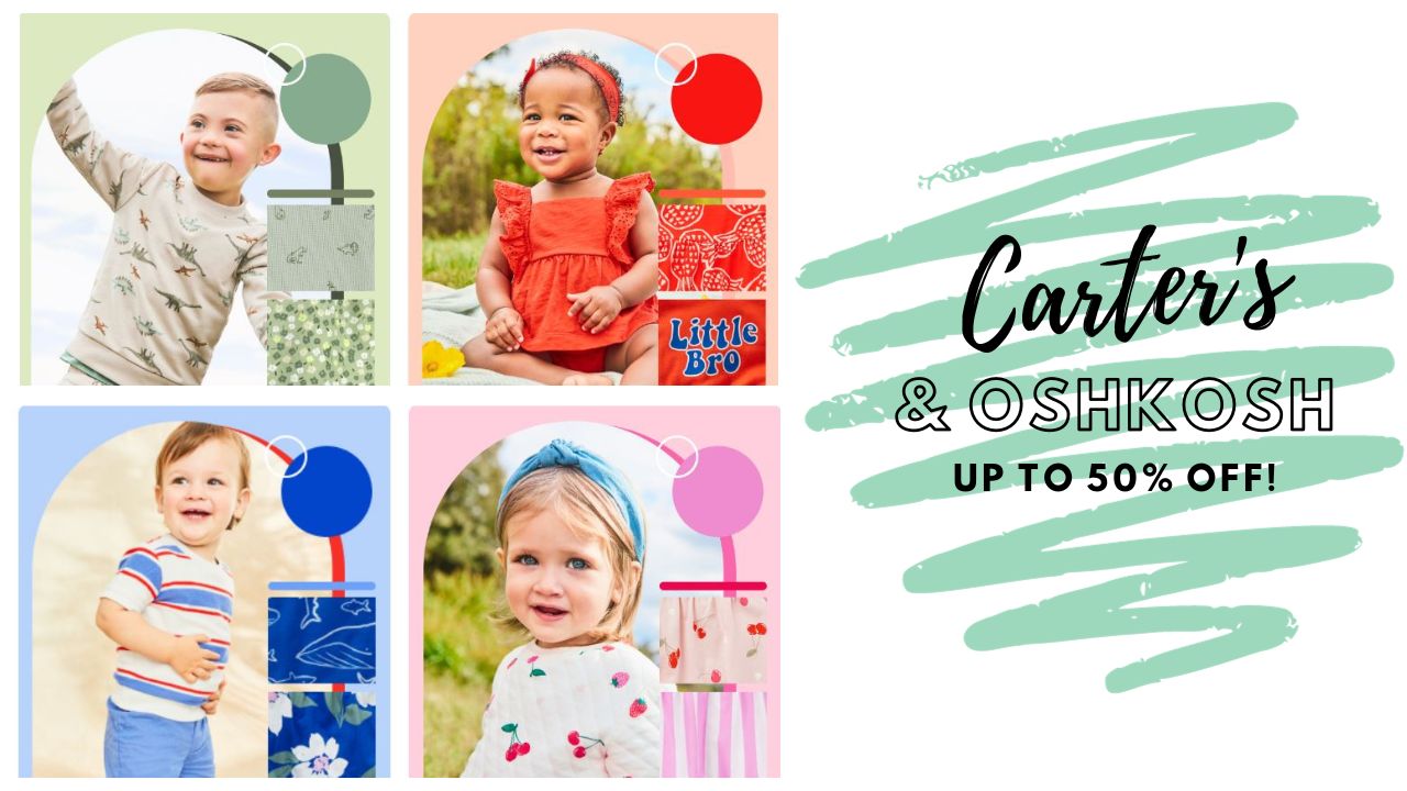 Up to 50% Off at Carter's and OshKosh :: Southern Savers