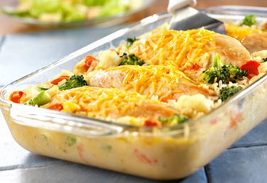 chicken rice casserole