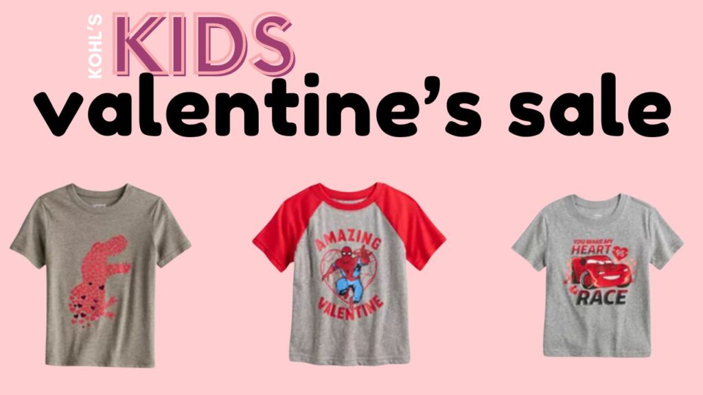 Kids Valentine's Sale at Kohl's Southern Savers