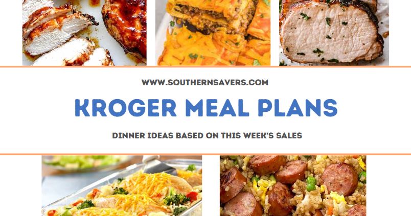 kroger meal plans