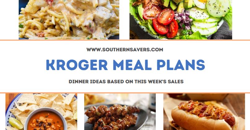 kroger meal plans