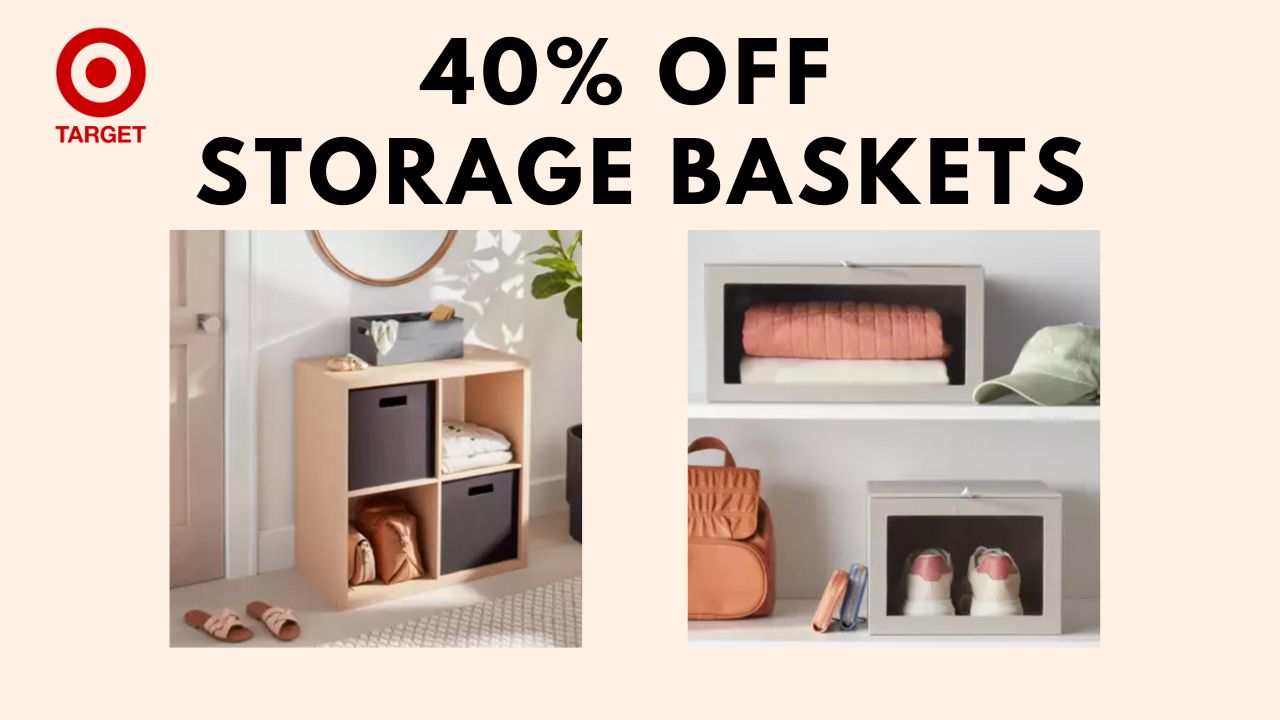 Target Baskets 40% Off Brightroom Storage Baskets :: Southern Savers