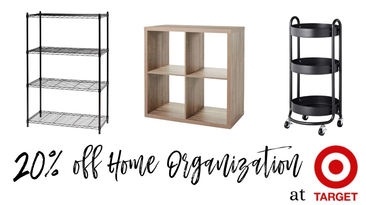 Organize Target 20% off Storage & Organization Items at Target :: Southern Savers