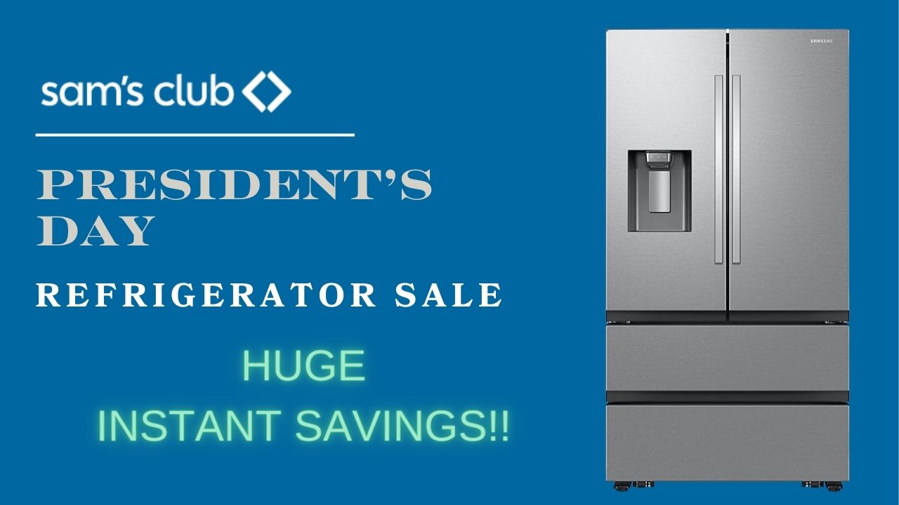 Sam's Club Instant Savings On Top Refrigerators + Free Delivery