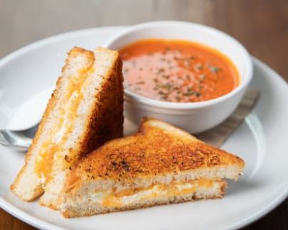 grilled cheese soup