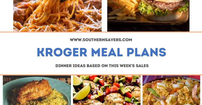 kroger meal plans