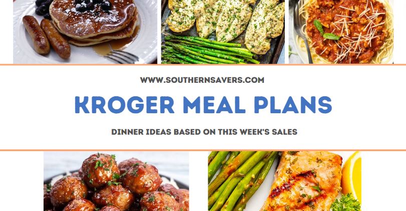 kroger meal plans