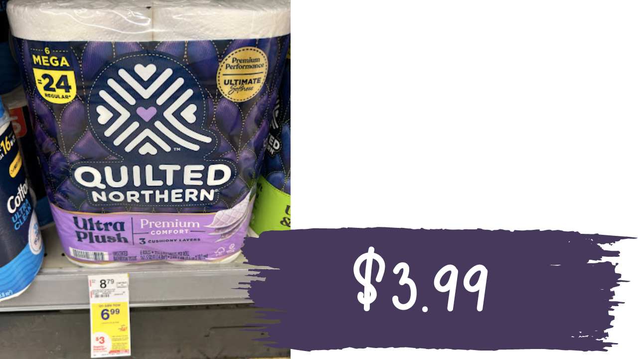 $3.99 Quilted Northern Bath Tissue at Walgreens :: Southern Savers