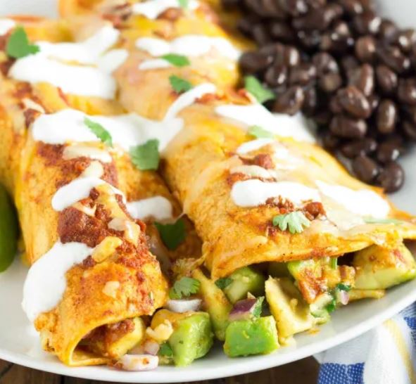 avocado enchiladas