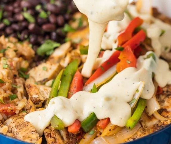 chicken fajitas