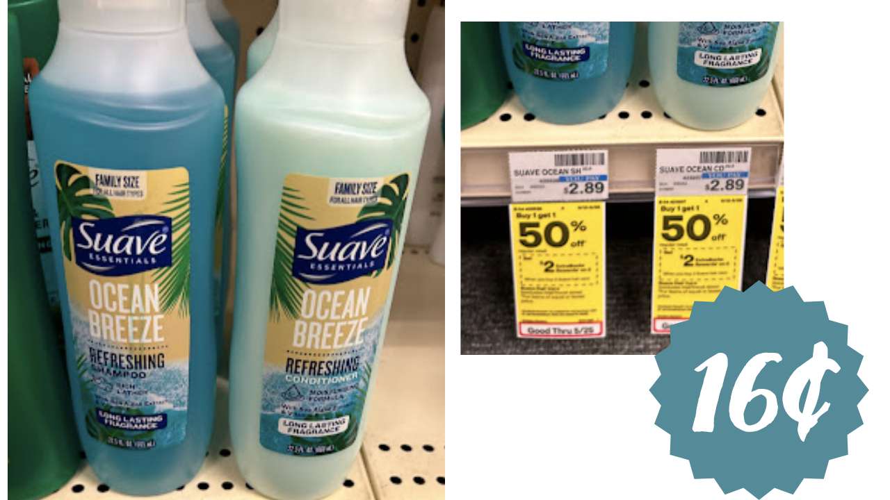 16¢ Suave Haircare at CVS :: Southern Savers