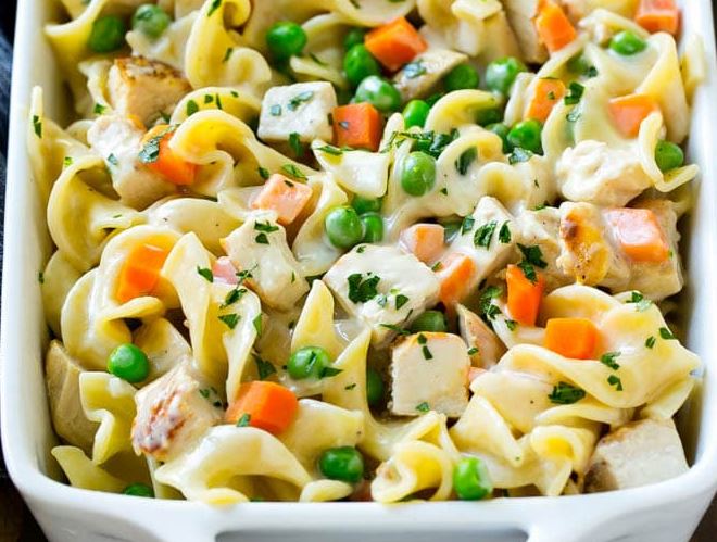 chicken noodle casserole