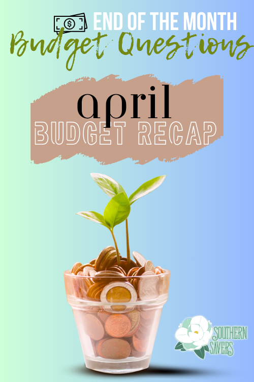 Look over this last month's spending with these helpful questions  for an April budget recap! Stay on top of your finances with regular check ins.