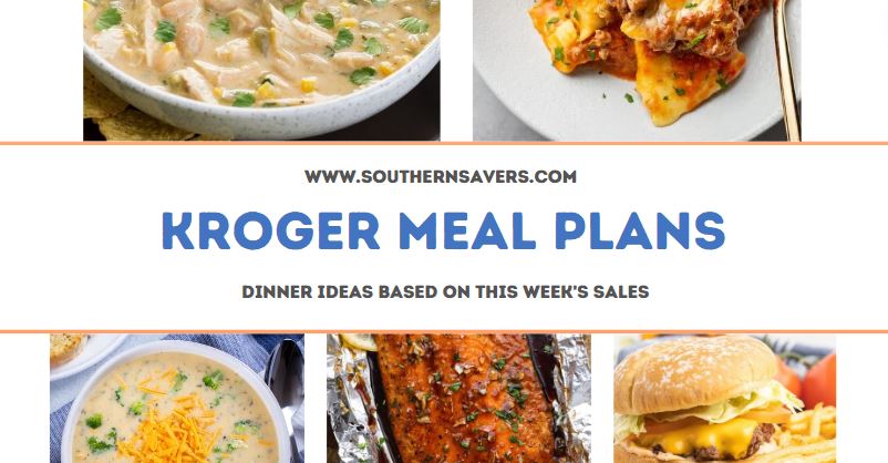 kroger meal plans