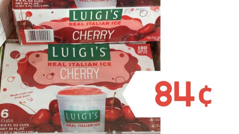 84¢ Luigi's Italian Ice at Publix :: Southern Savers