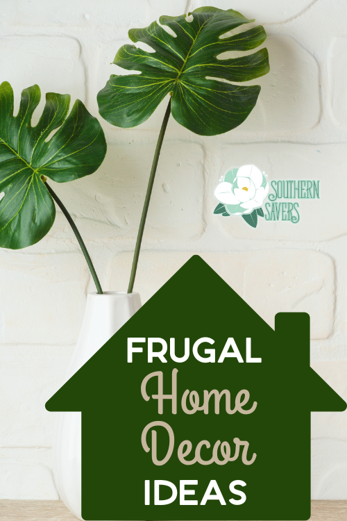 See all of my best ideas on how to decorate your home and freshen things up on a budget! These are the top Southern Savers frugal home decor ideas.