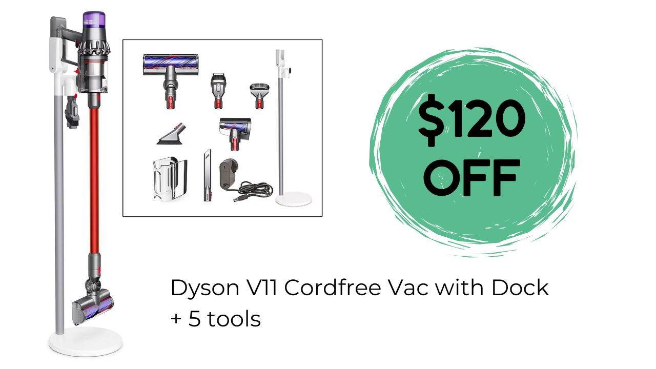 QVC Dyson V11 Complete Cordfree Vacuum 449.98 (reg. 570