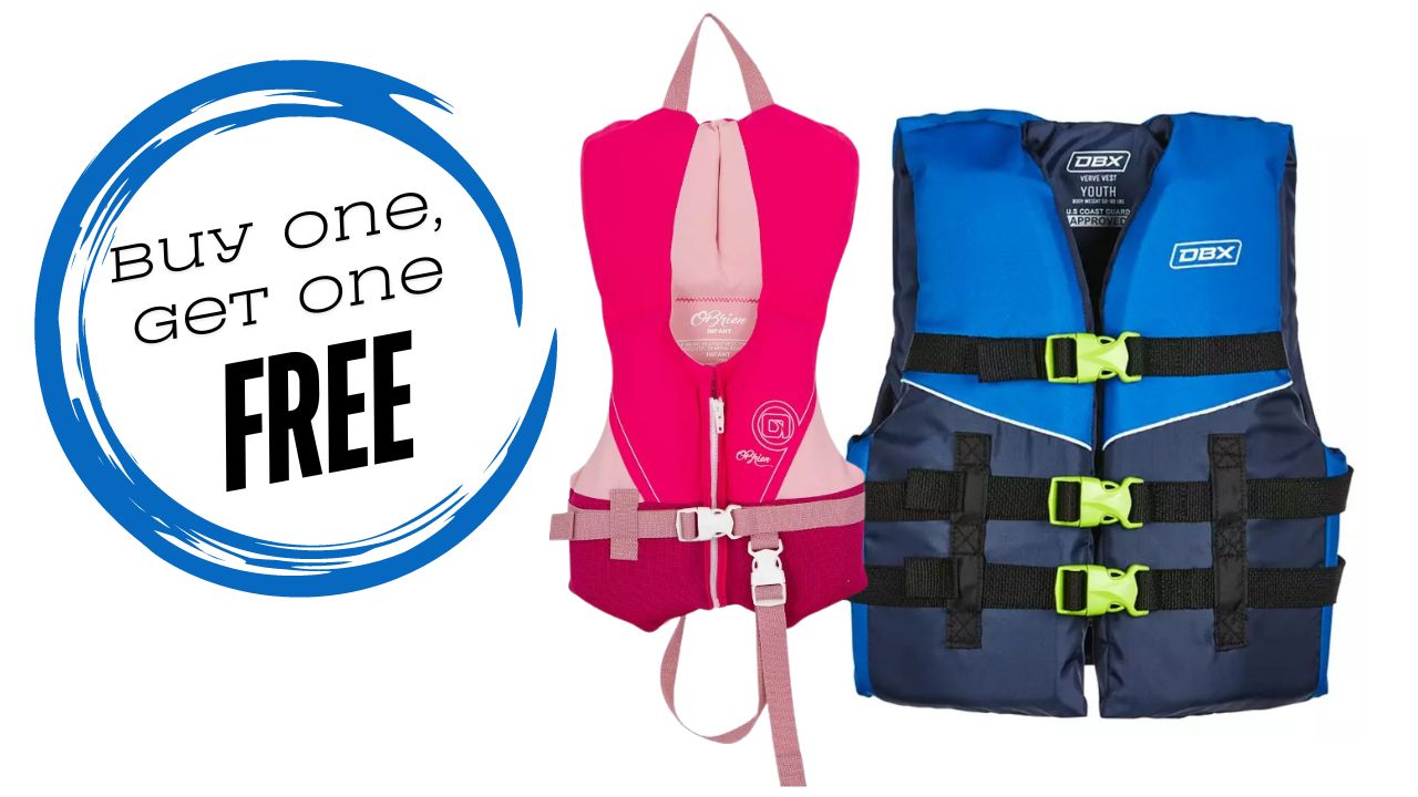 Dick's Sporting Goods BOGO Free Life Vests Southern Savers
