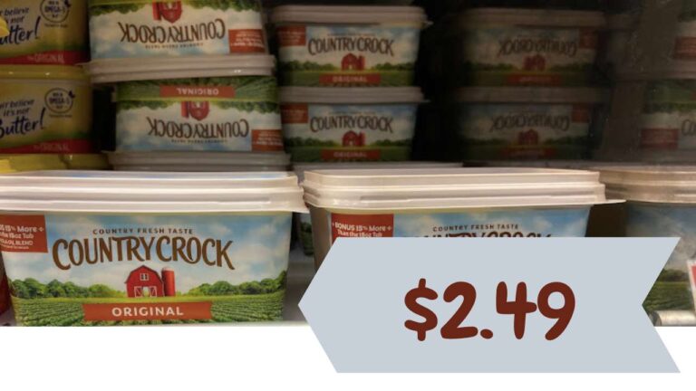 $2.49 Country Crock Spread (reg. $7.99) :: Southern Savers