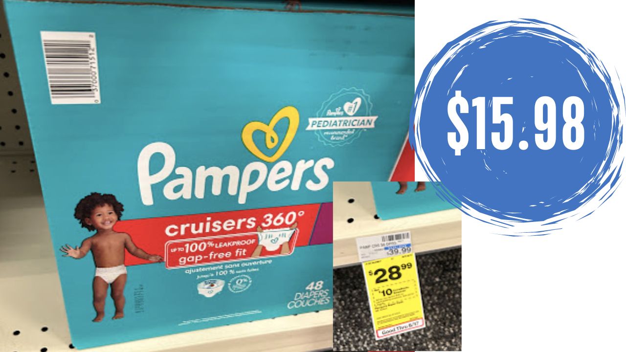 $15.98 Pampers Super Packs at CVS (reg. $39.99) :: Southern Savers