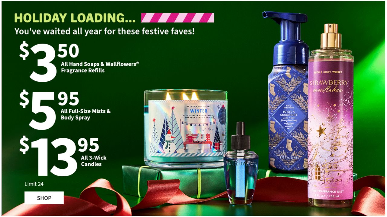 Bath & Body Works Fall Sale | 3-Wick Candles $13.95 (reg. $26.95 ...