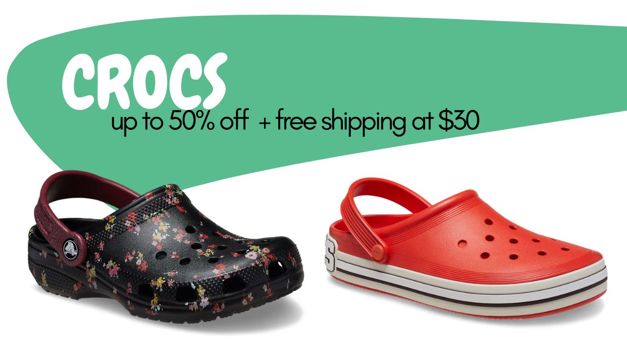 Crocs 50 Off Fall Favorites + Free Shipping at 30 Southern Savers