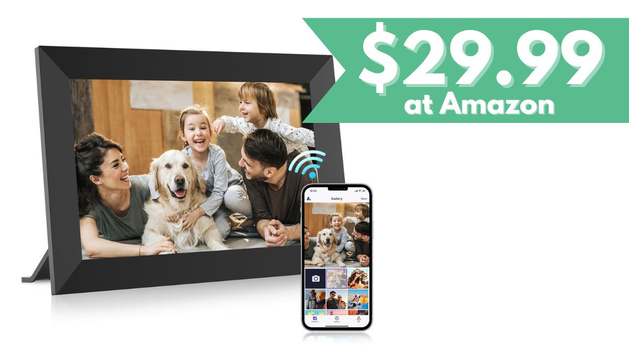 Amazon | 10.1-Inch Digital Picture Frame $29.99 After Coupon Offers ...