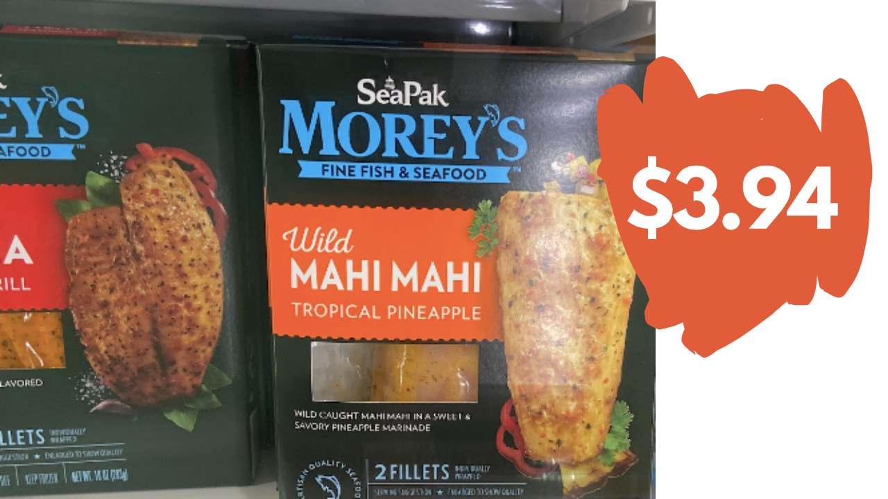 3.94 SeaPak Frozen Seafood at Publix (reg. 10.89) Southern Savers