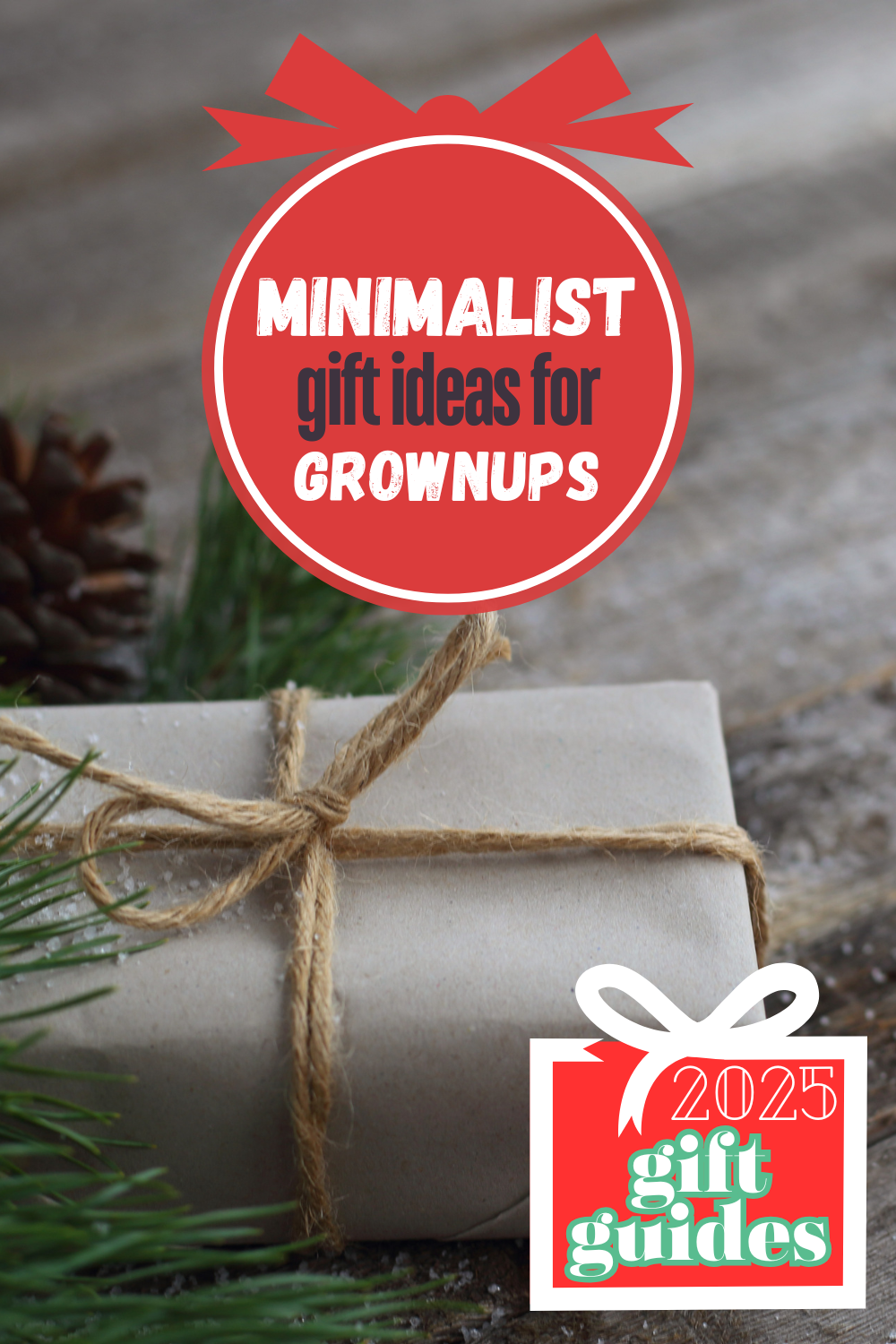 If you're gifting for an adult, it can be so hard to decide what to gift! These minimalist gift ideas will inspire you to give without going overboard!