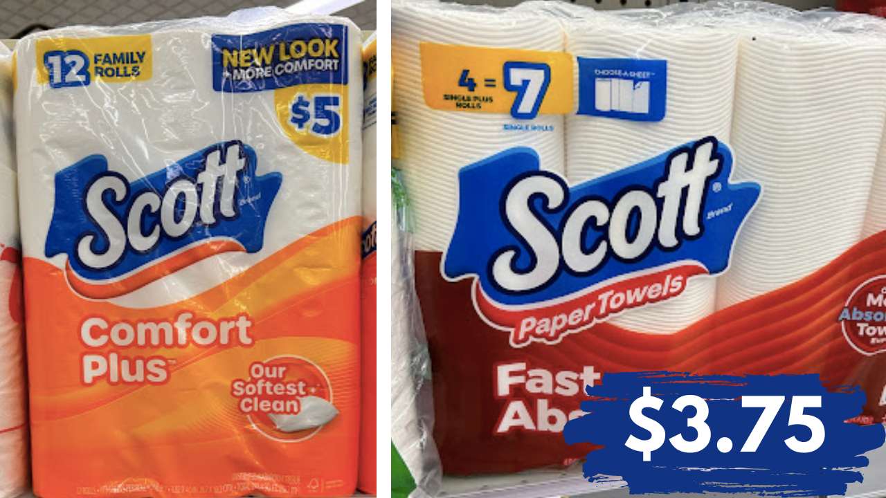 Pick Up Scott Bath Tissue & Paper Towels 6-Packs for Just $3.75 ...