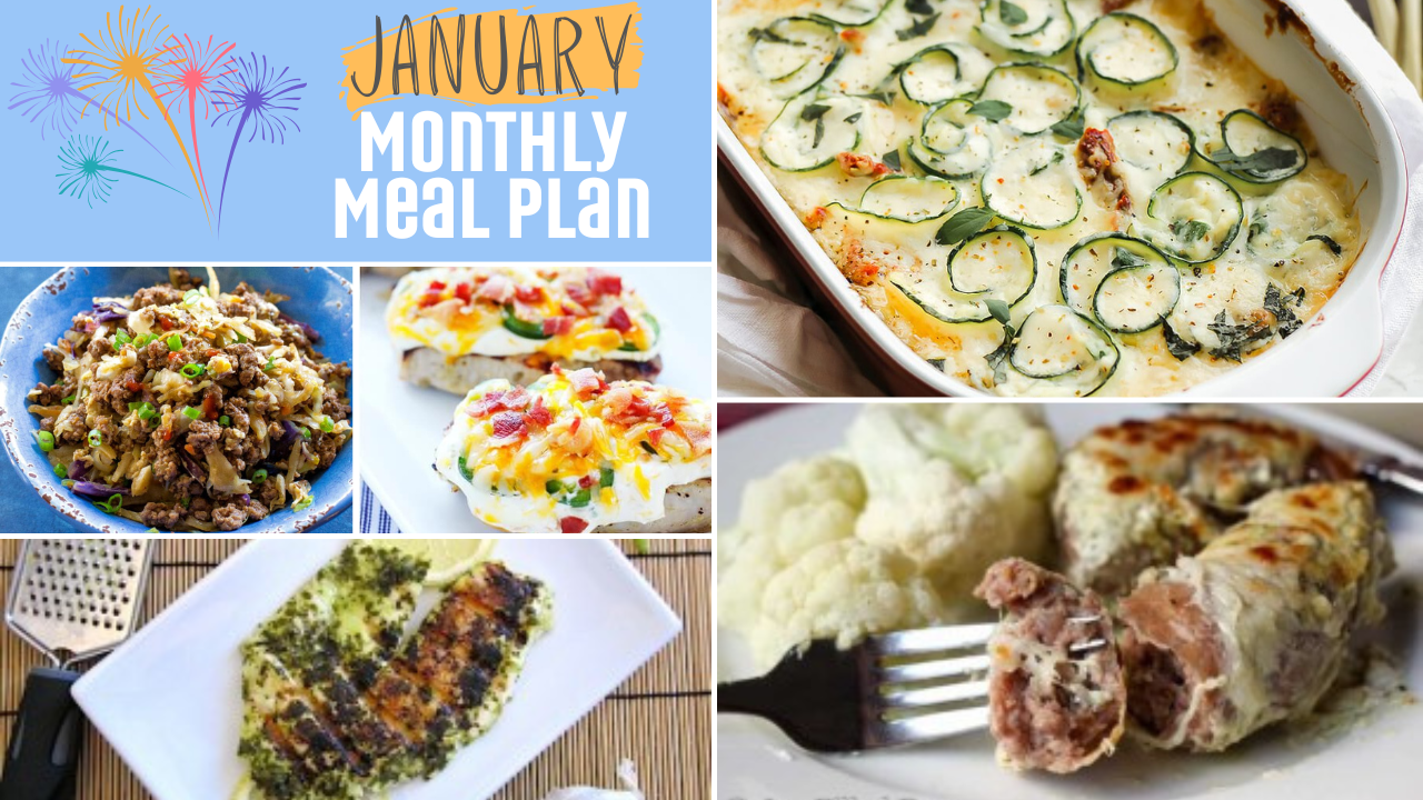 Southern Savers FREE January 2025 Monthly Meal Plan :: Southern Savers