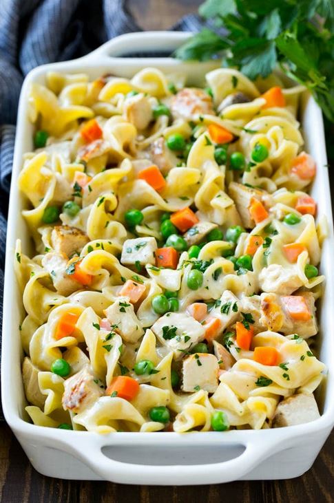 chicken noodle casserole