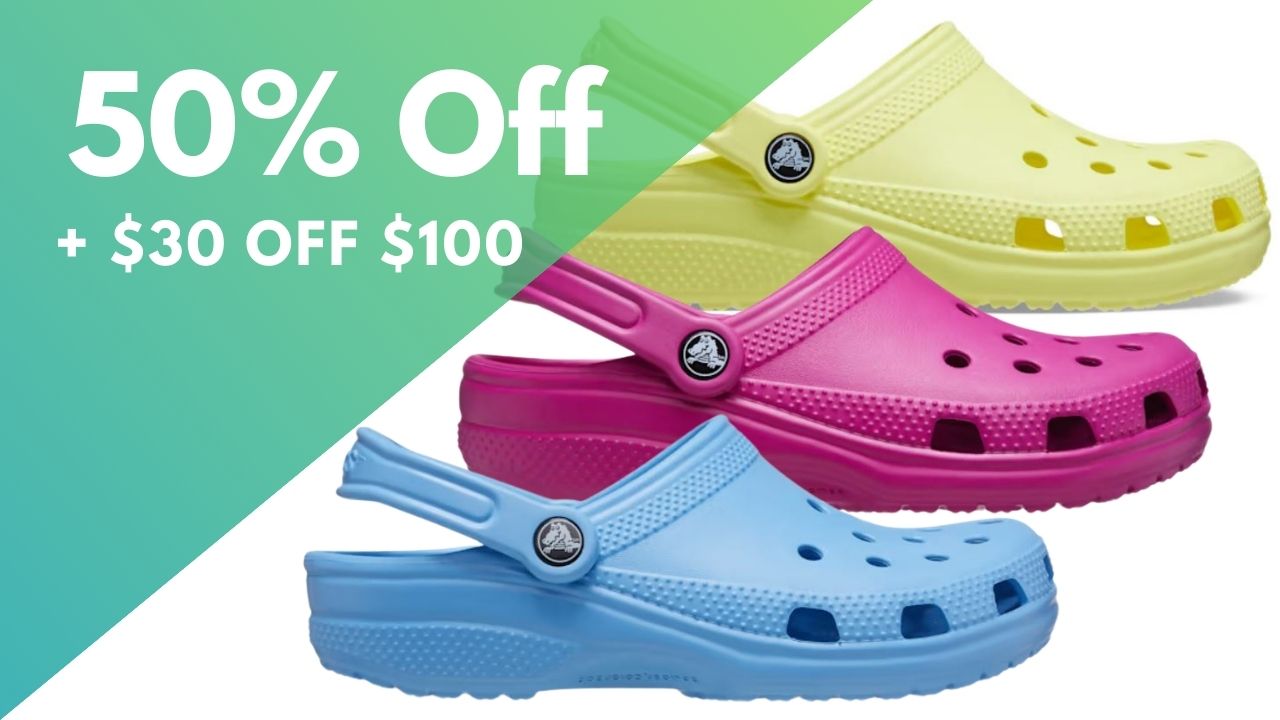 Crocs Sale Up to 50 Off 2024 Favorites + 30 off 100 Southern Savers