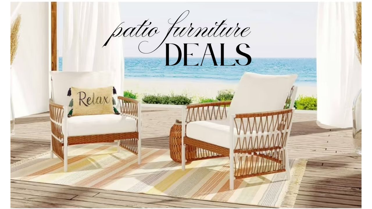 Upgrade Your Outdoor Space With Patio Furniture Deals at Walmart