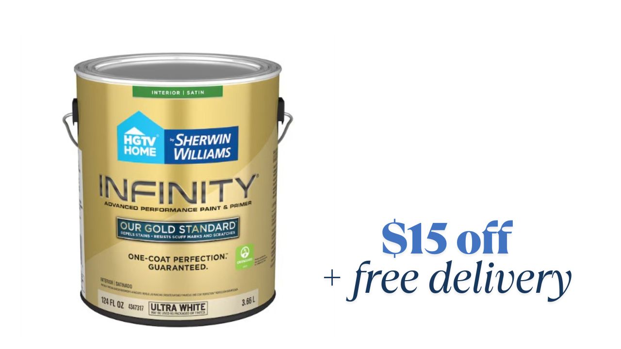 Lowe's | $15 Off HGTV Home Paint + Free Delivery! :: Southern Savers