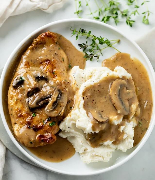 mushroom chicken