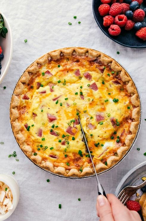 ham cheese quiche