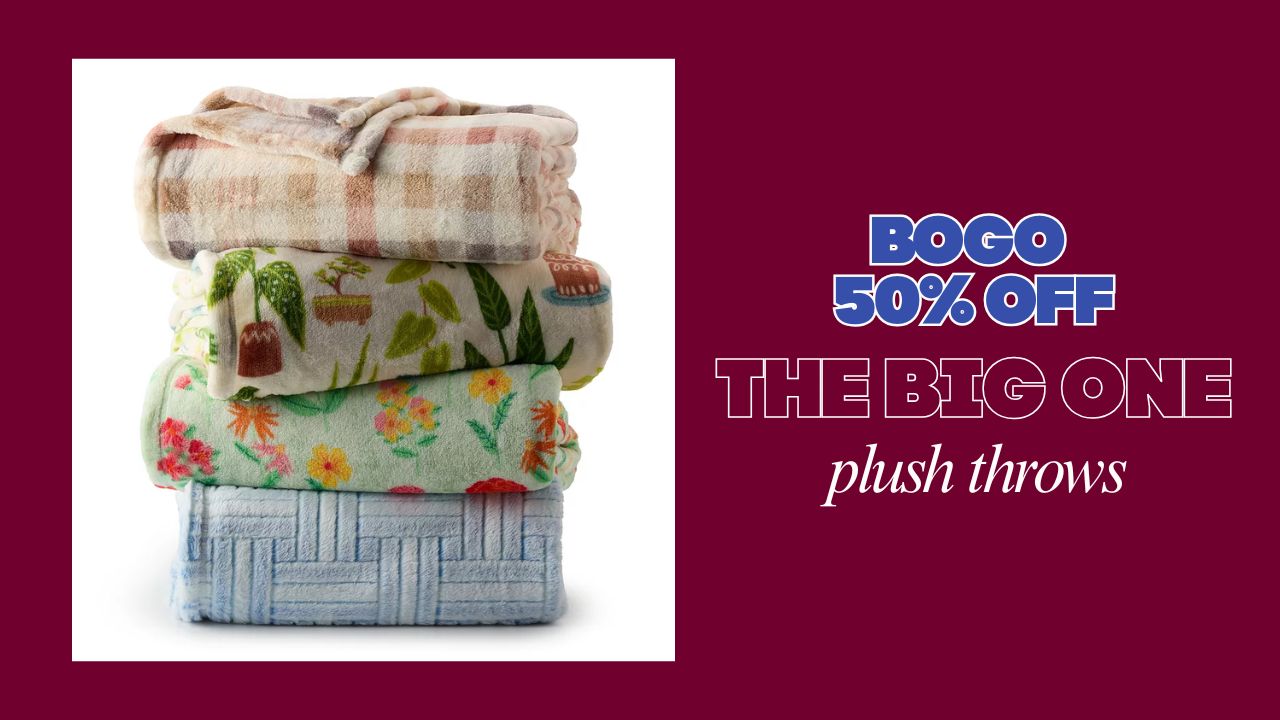 Kohl's The Big One Oversized Plush Throws Just $8.99 Each! :: Southern ...