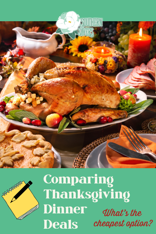 The stores all have incentives for you to shop for Thanksgiving, but what are the cheapest options? I'm comparing Thanksgiving dinner deals for you!