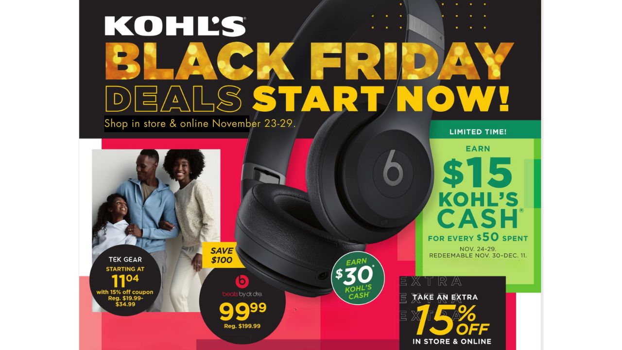 nike black friday kohls