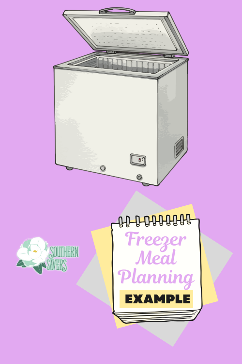 If you're looking for inspiration to use up the food you already have, take a look at my process of freezer meal planning with this example!