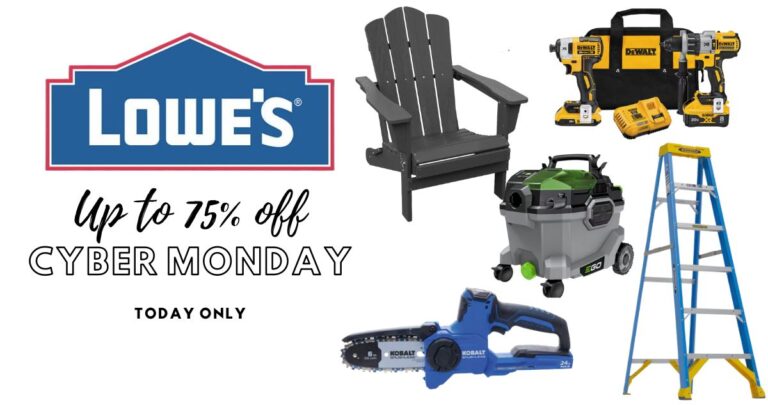 Lowe's Cyber Monday | Discounts on Furniture, Tools &amp; More - Today Only ...