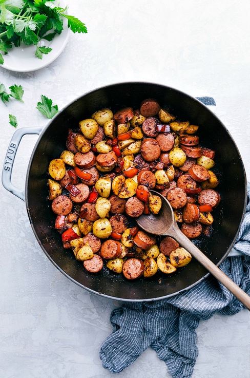 sausage potatoes